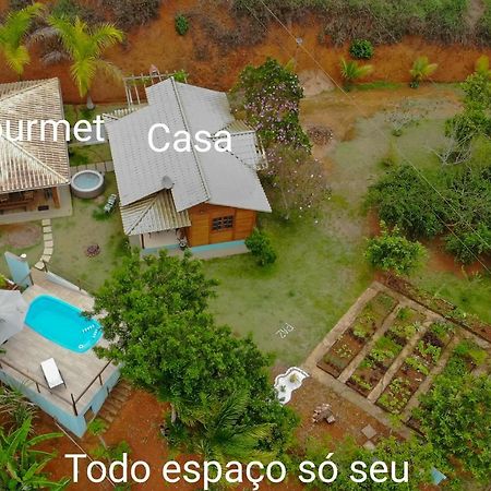 Chale Vista da Mata: Serene Mountain Retreat with Spa and Pet-Friendly Amenities Domingos Martins Exterior photo